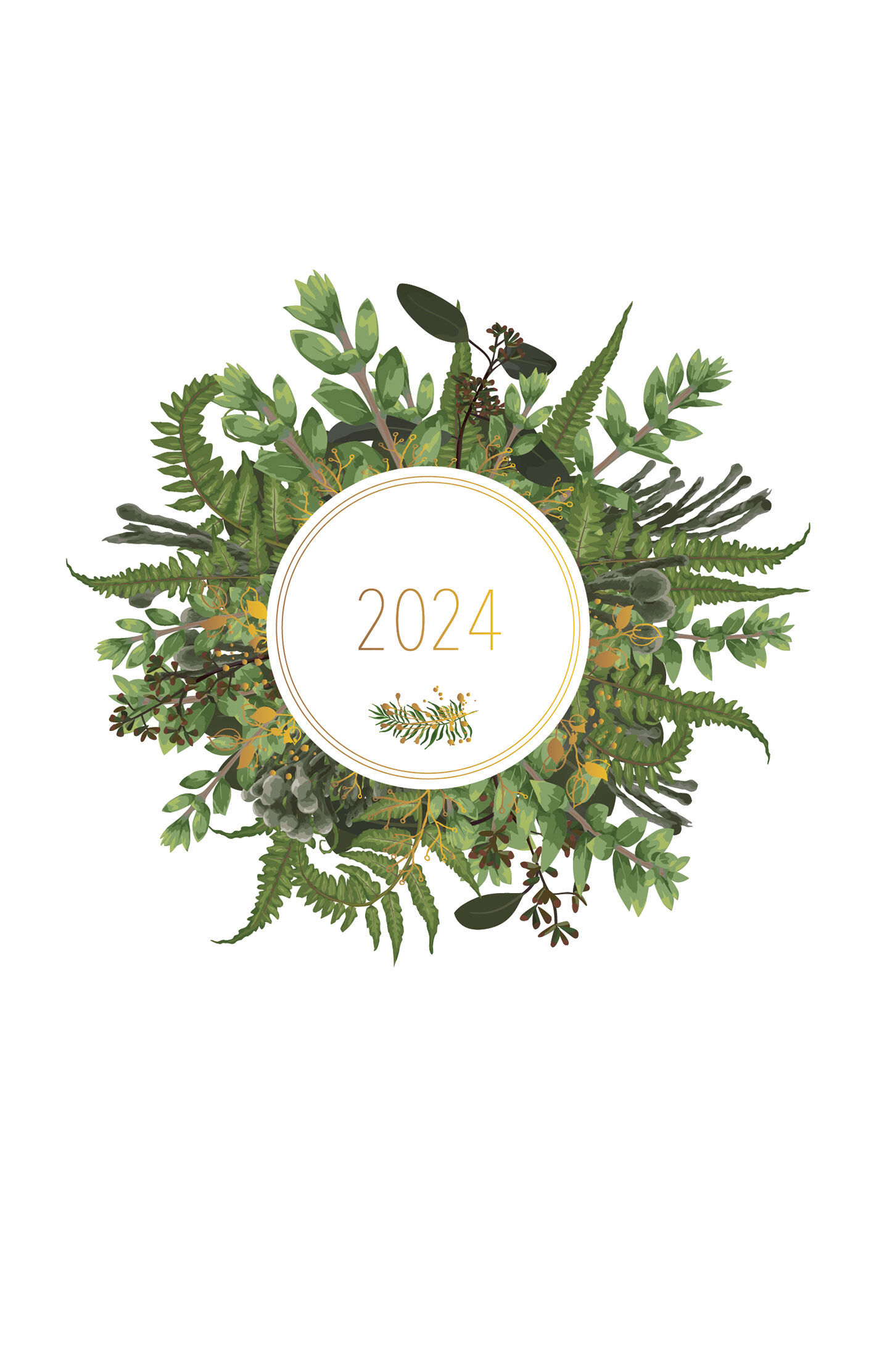 Kalendarz 2024. Rośliny leśne