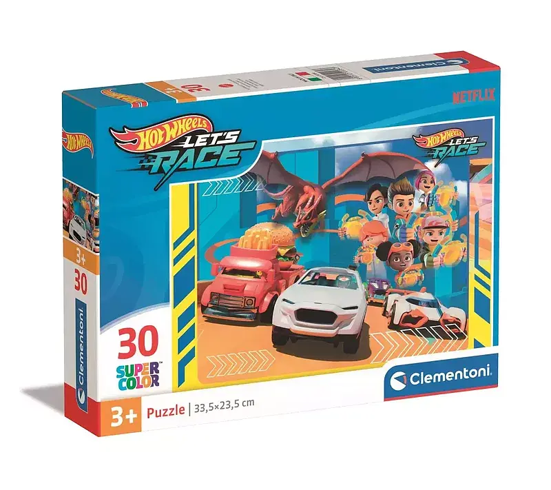 Puzzle 30 super kolor hot wheels 20284