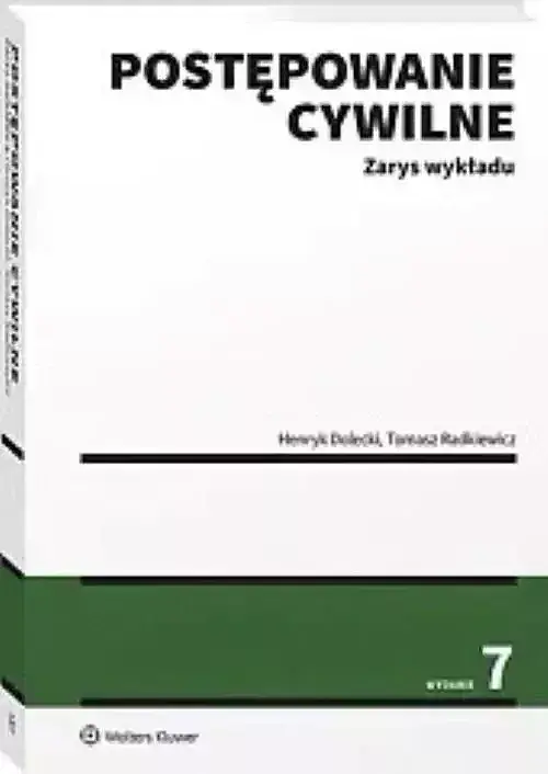 Postępowanie cywilne Zarys wykładu w. 7/2024