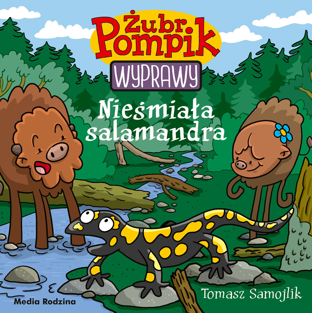 Nieśmiała salamandra Żubr Pompik