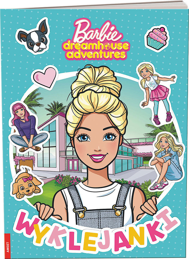 Wyklejanki barbie dreamhouse adventures sn-1201