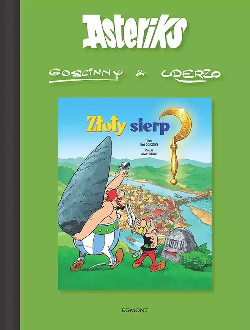 Asteriks - 02 - Złoty sierp (twarda oprawa)