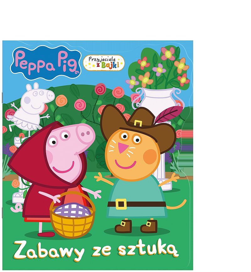 Peppa Pig. Przyjaciele z bajki. Zabawy ze sztuką