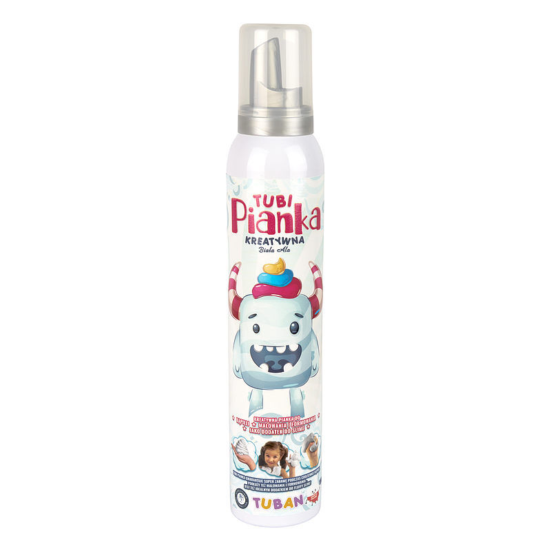 Tubi pianka do kąpieli biała ala 200ml