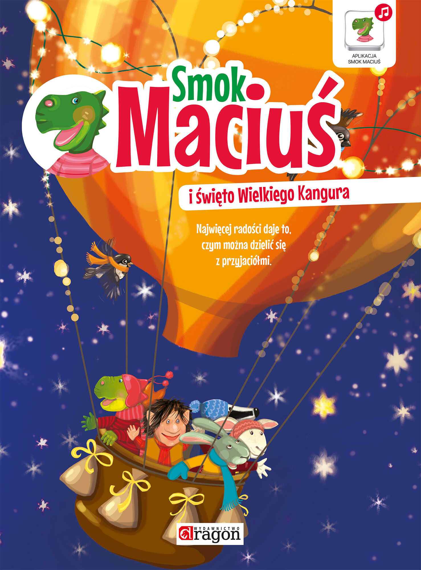 Smok Maciuś i święto wielkiego kangura