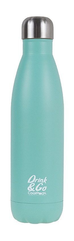 Bidon termiczny metalowy coolpack pastel mięta
