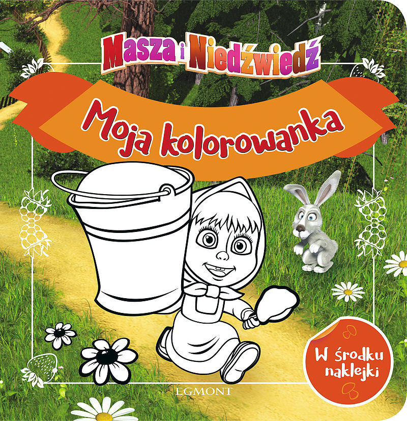Masza i Niedźwiedź. Moja kolorowanka (II)