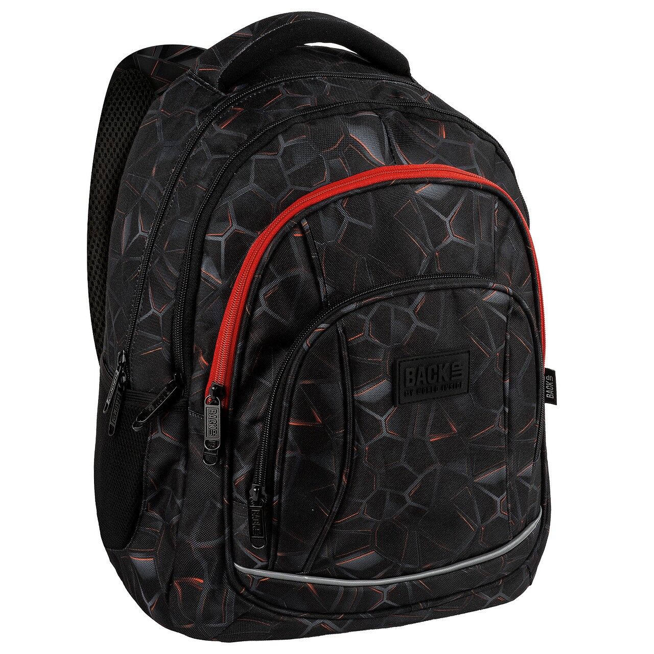Plecak 4-komorowy Backup Techno Red PLB8A75