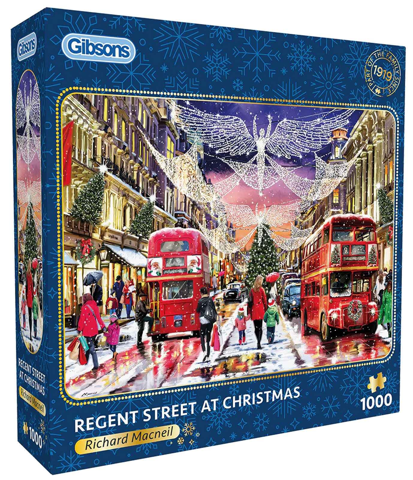 Puzzle 1000 Ulica Regent Londyn Anglia 113741