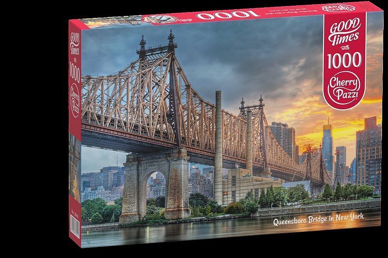 Puzzle 1000 cherry pazzi queensboro bridge in new york