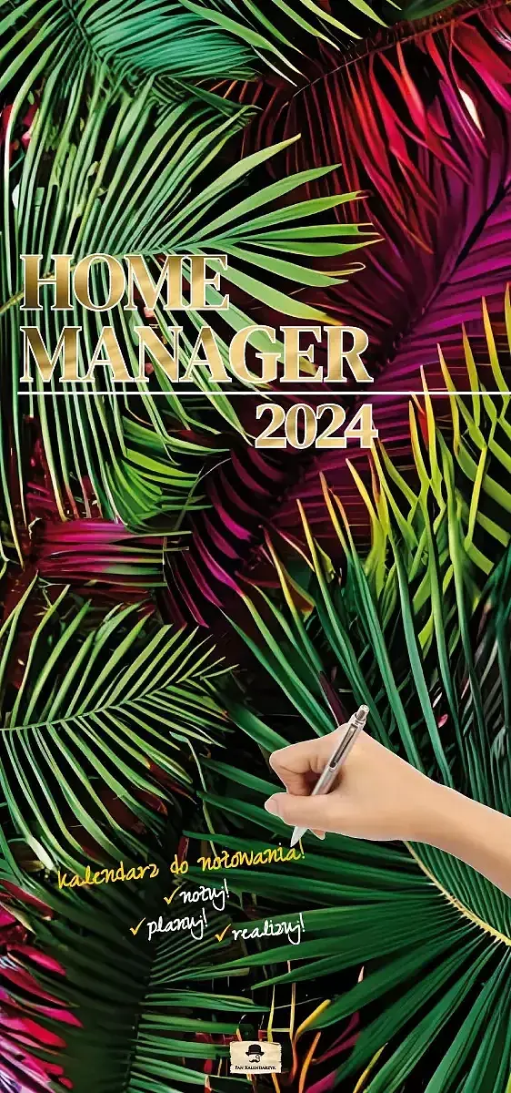 Kalendarz 2024 paskowy szeroki home manager kps-v. 1