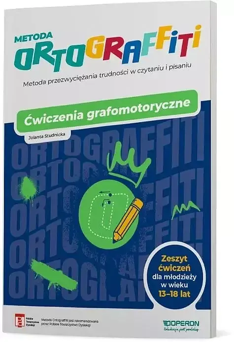 Ortograffiti ćwiczenia grafomotoryczne dla młodzieży w wieku 13-18 lat