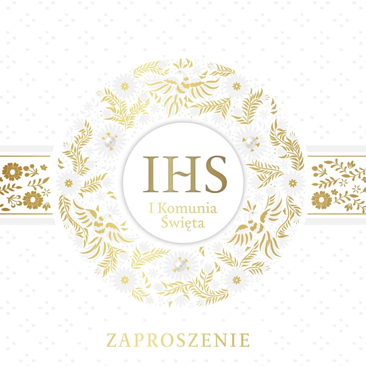 Zaproszenie Komunia 5szt. ZP-031