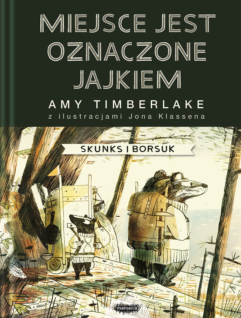 Miejsce jest oznaczone jajkiem. Skunks i Borsuk 2