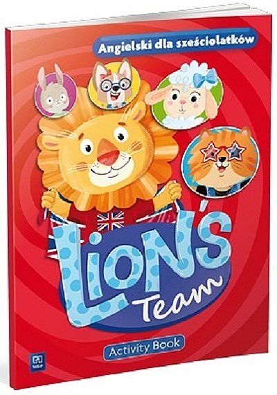 Język angielski lion's team activity book przedszkole sześciolatka