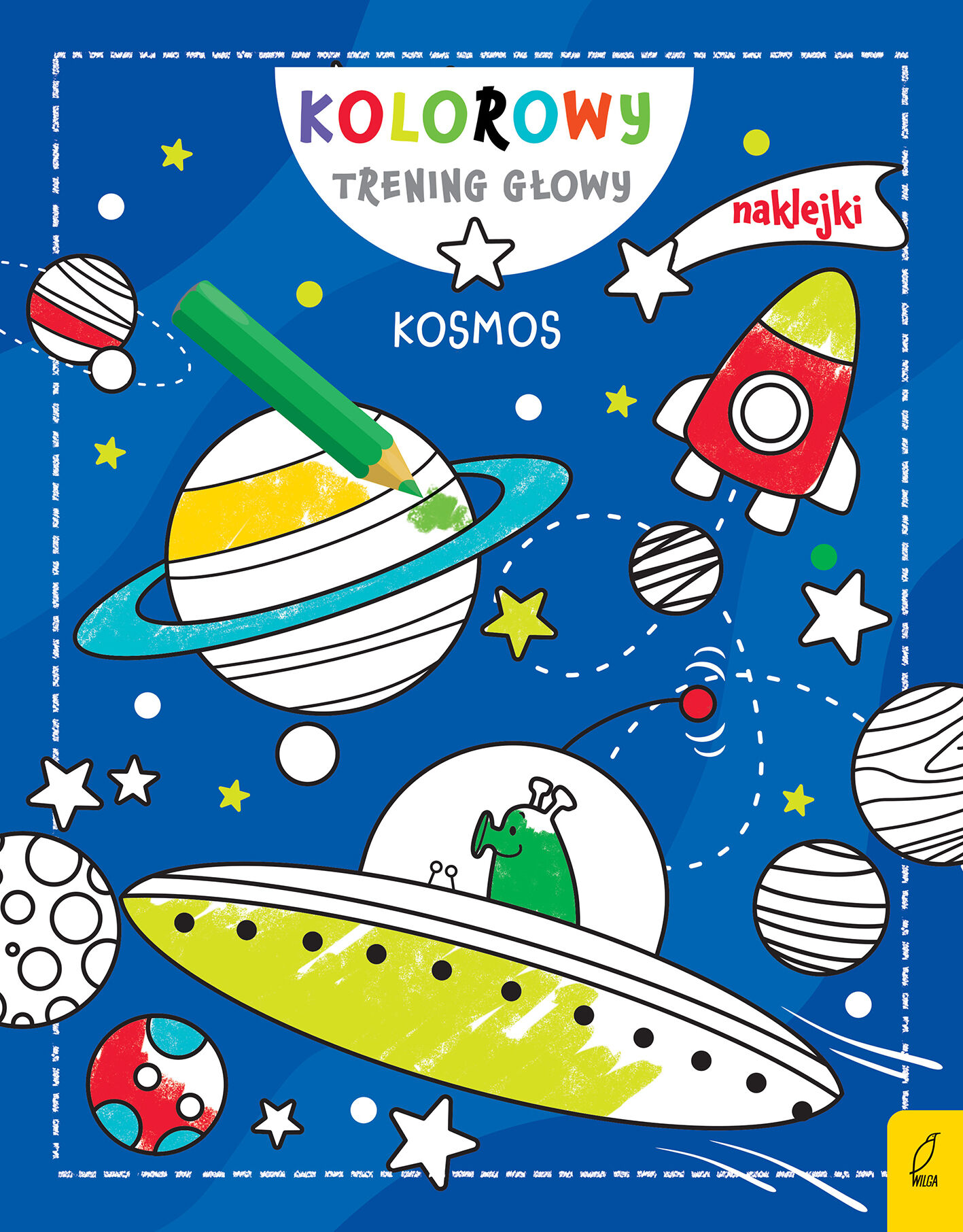 Kolorowy trening głowy. Kosmos