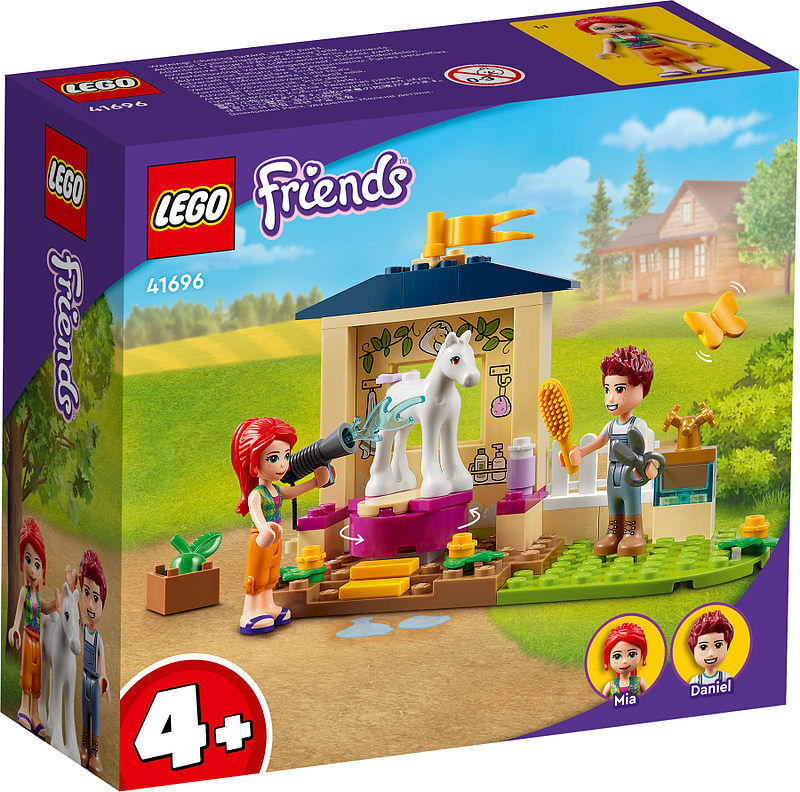 Lego friends kąpiel dla kucyków w stajni 41696
