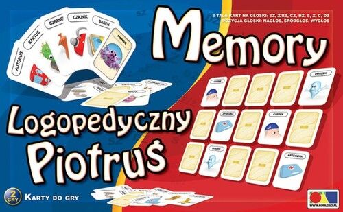 Logopedyczny Piotruś Zestaw 1 Memory