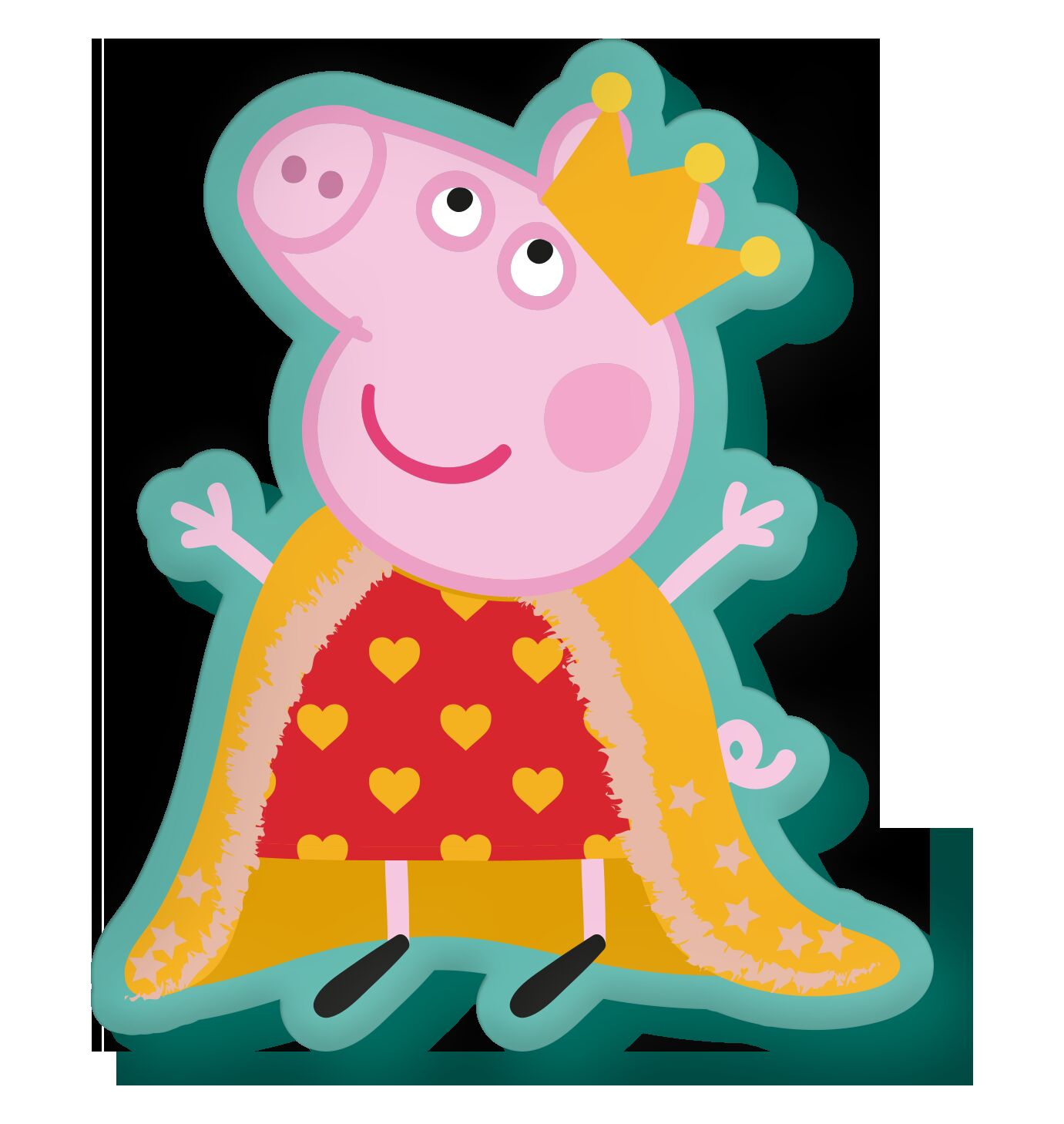 Poduszka Peppa Pig 30x30cm PP17036