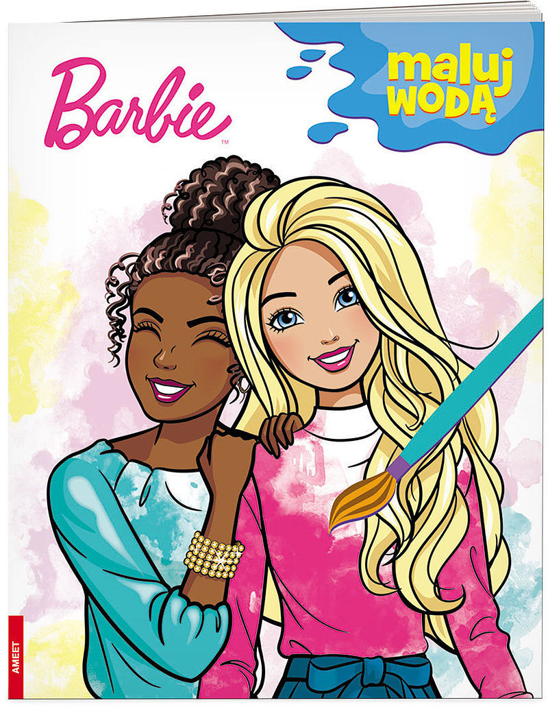 Maluj wodą barbie mw-1103