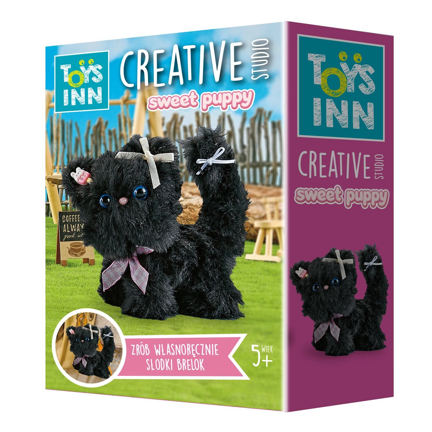 Creative Studio Sweet Puppy Czarny Kotek ToysInn STN 9841