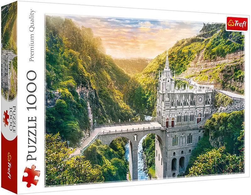 Puzzle 1000 sanktuarium las lajas, kolumbia 10724