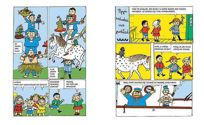 Pippi - 2 - Pippi zawsze sobie poradzi i inne komiksy