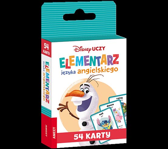 Disney Uczy Karty do elementarza Języka Angielskiego UEK-9302