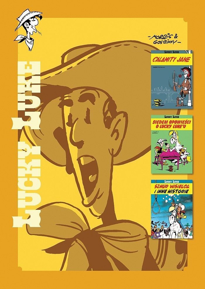 Lucky Luke - Calamity Jane, Siedem opowieści o Lucky Luke'u, Sznur wisielca i inne historie