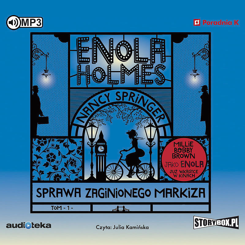 Cd mp3 sprawa zaginionego markiza enola holmes tom 1