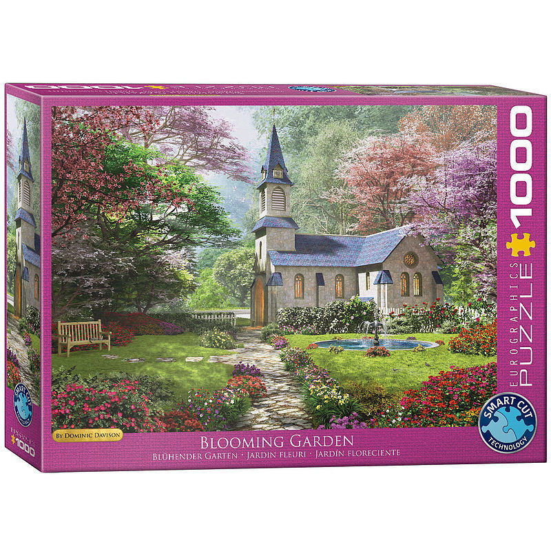 Puzzle 1000 the blooming garden by domi 6000-0964