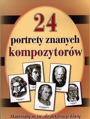 24 portrety znanych kompozytorów Teczka