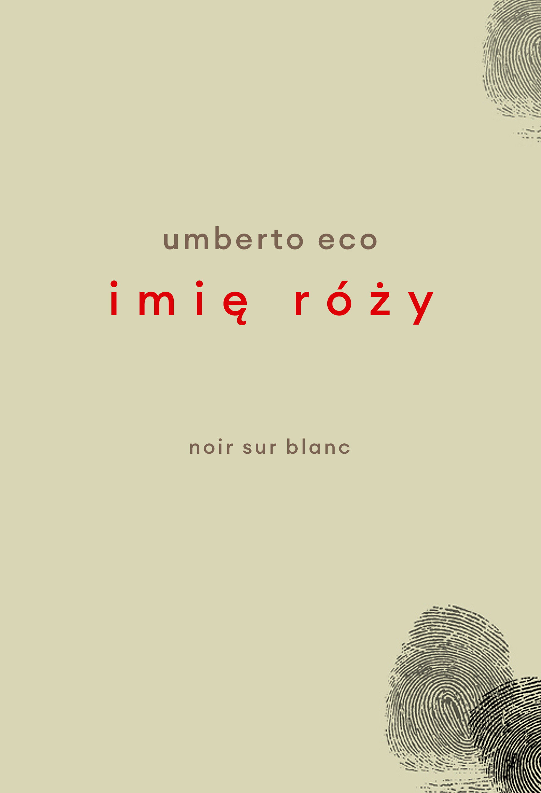 Imię róży (e-book)