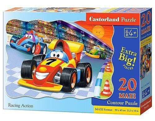 Puzzle Maxi Konturowe: Racing Action 20