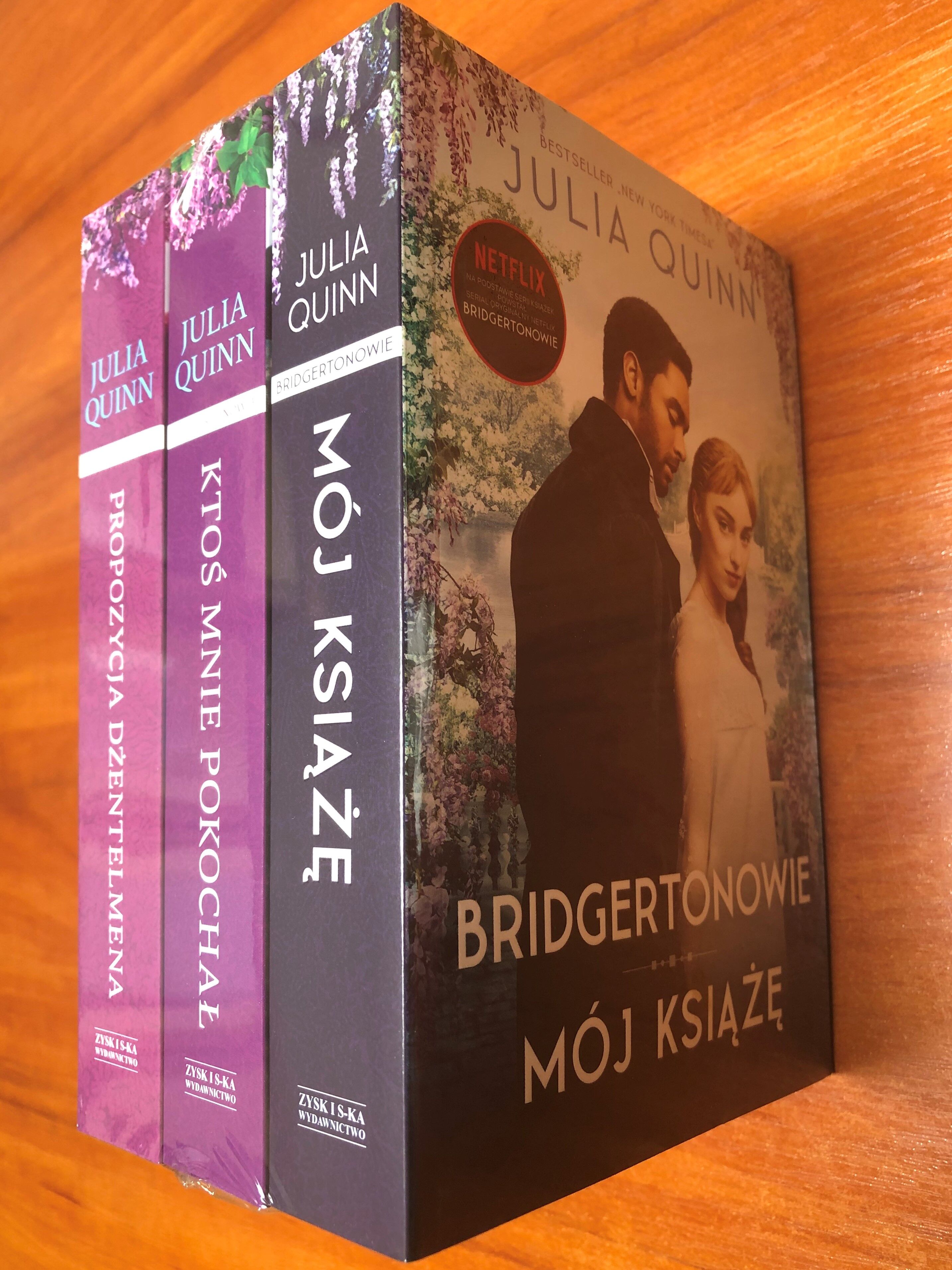 PAKIET Bridgertonowie Mój książę/Ktoś mnie pokochał/Propozycja dżentelmena