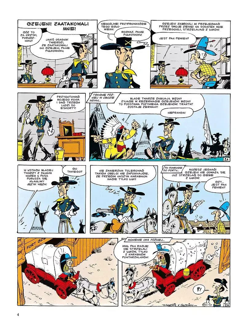 Lucky Luke - 27 -  Dwudziesty pułk kawalerii