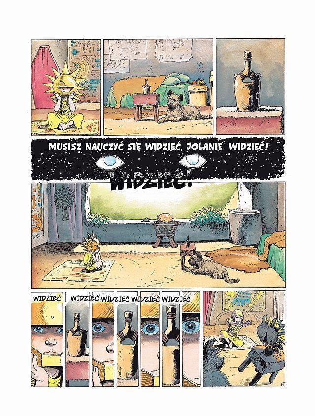 Thorgal - 13 - Między ziemią a światłem (twarda oprawa)