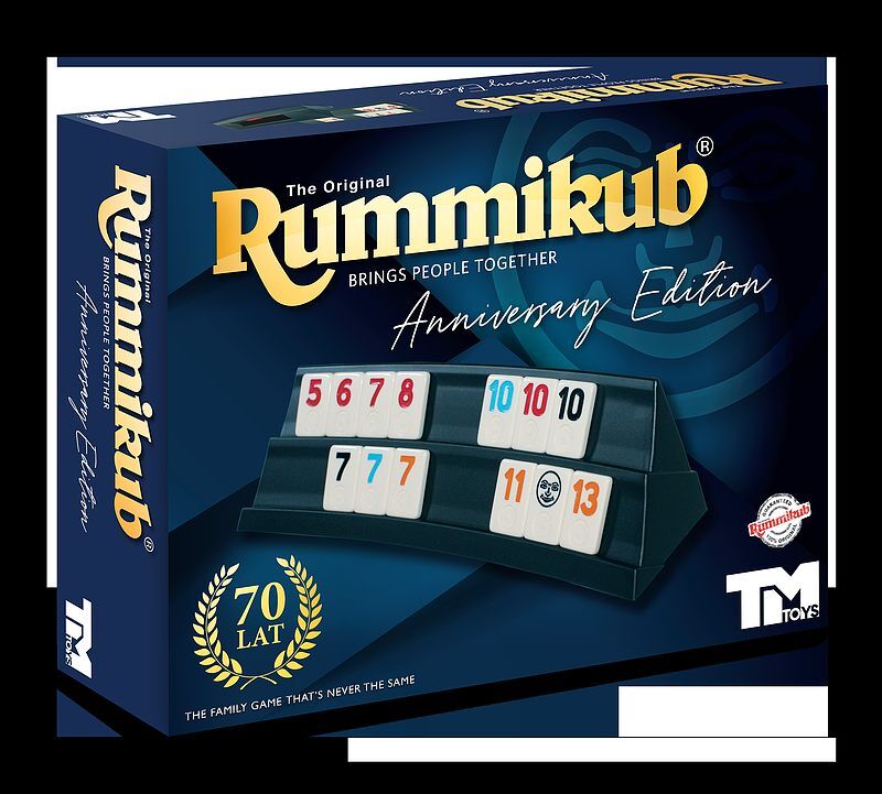 Gra rummikub wydanie rocznicowe lmd8611