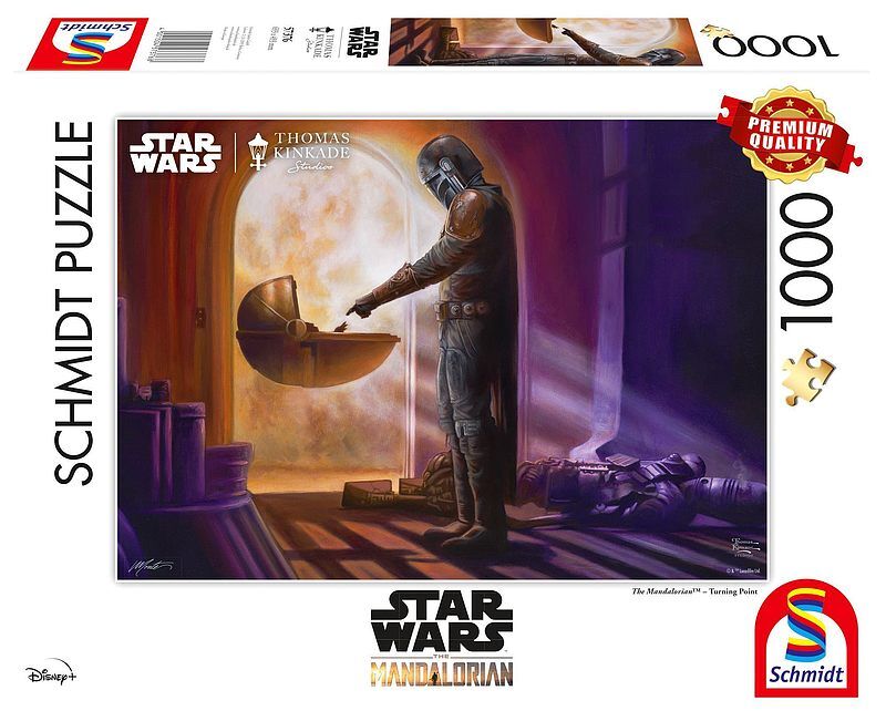 Puzzle 1000 Thomas Kinkade Punkt zwrotny Star Wars
