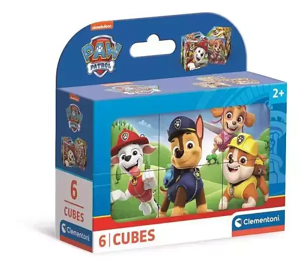 Klocki paw patrol 6 elementów 40658