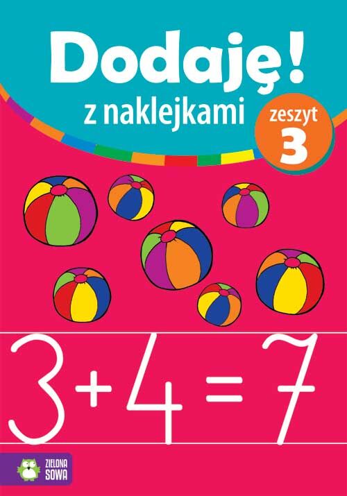 Dodaję z naklejkami zeszyt 3
