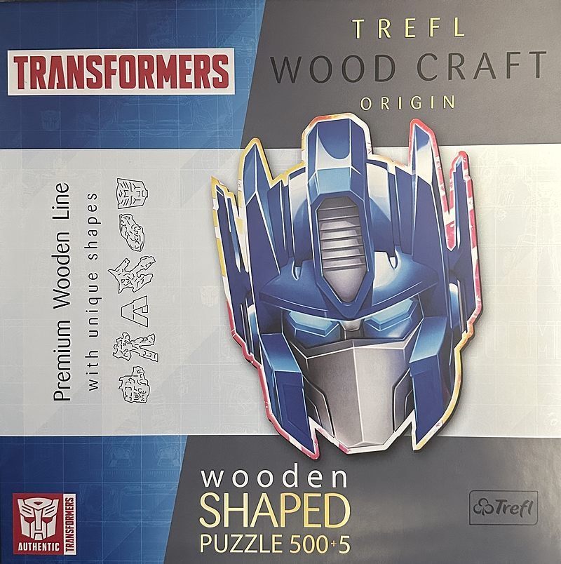 Puzzle drewniane Transformers 500