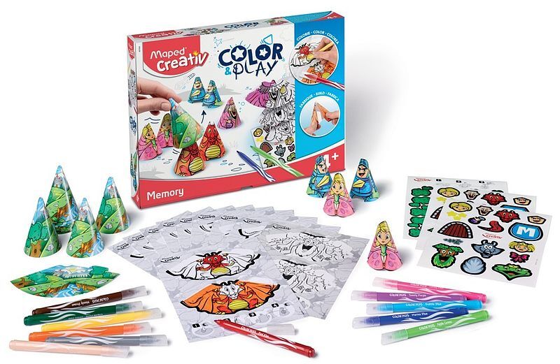 Memory koloruj i baw się creativ