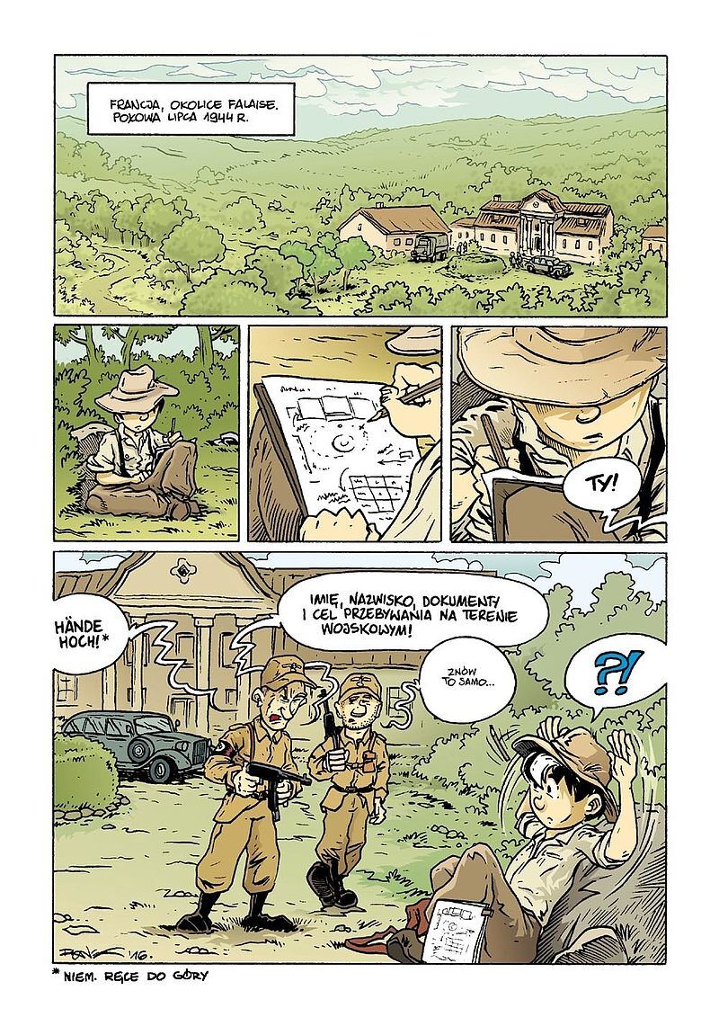 Wojenna odyseja Antka Srebrnego - 5 - Kocioł Falaise 1944 r.