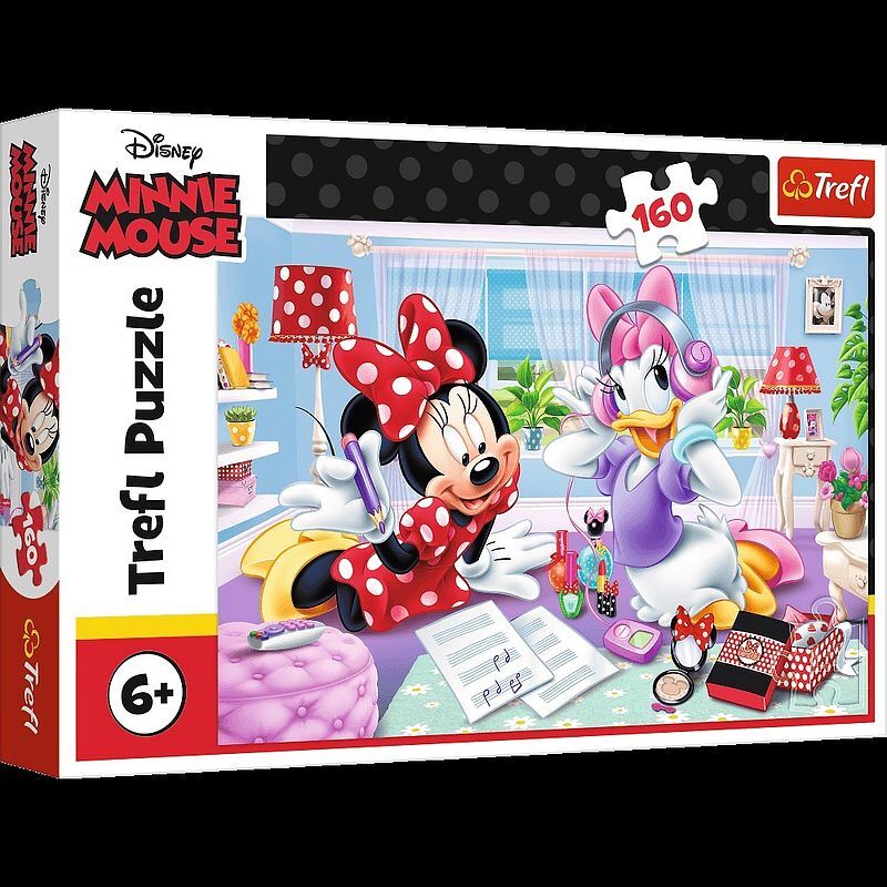 Puzzle 160 dzień z przyjaciółką disney minnie 15373