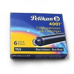 Naboje atramentowe Pelikan 4001 Niebiesko - czarne