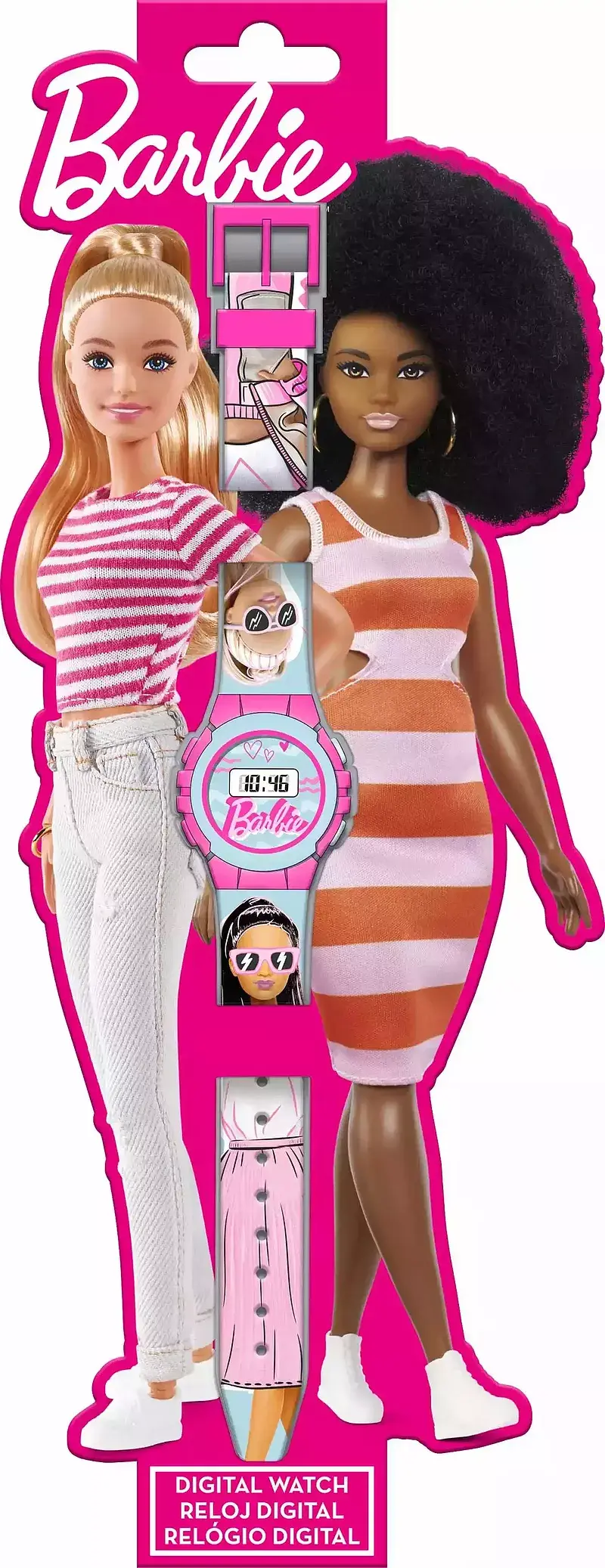 Zegarek cyfrowy ke02 eco barbie