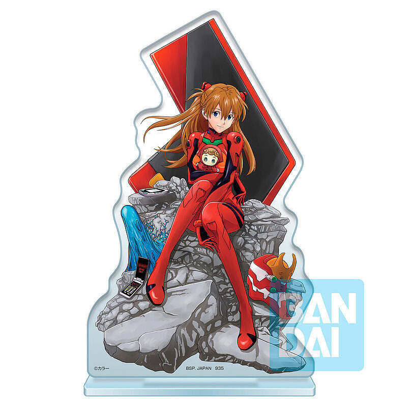 Figurka bp ichibansho evangelion acrylic stand - asuka shikinami langley (operation started!)