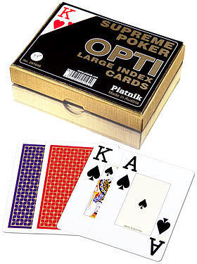 Karty do gry Piatnik 2 talie Supreme Poker Opti