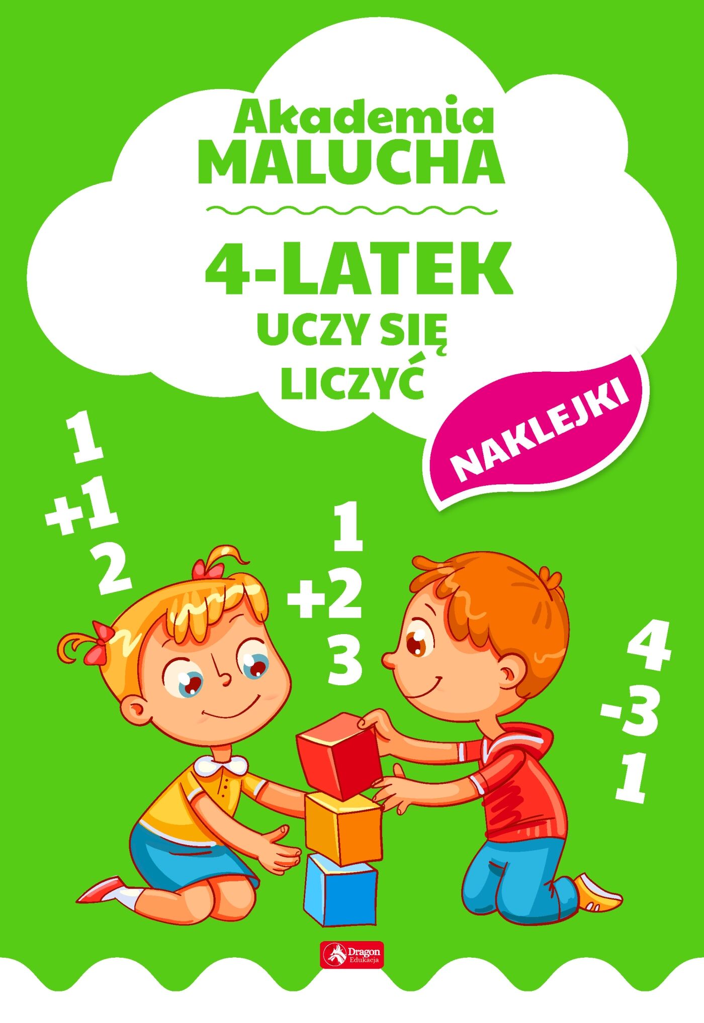 Akademia malucha. 4-latek uczy się liczyć